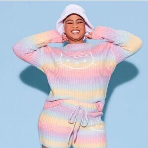 Hello Kitty × Forever 21 Gradient Hello Kitty Sweater